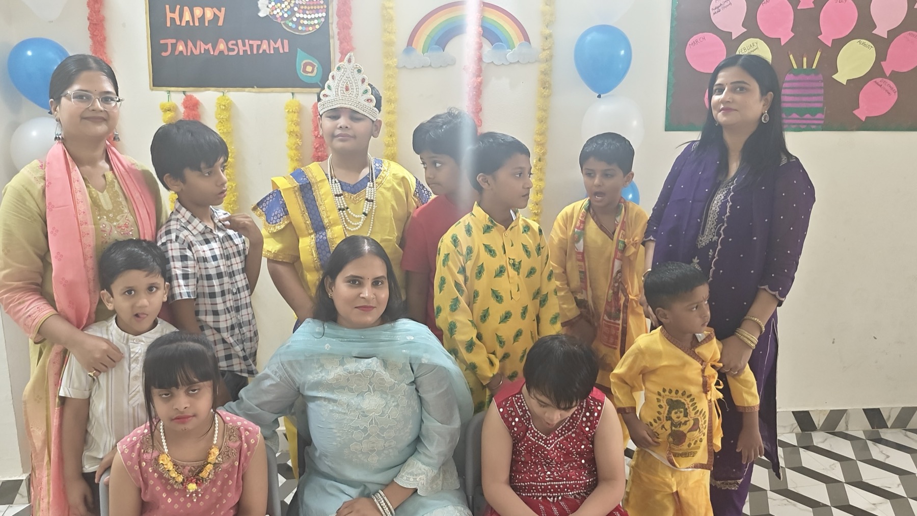 Janmashtami celebration at Milestone Up