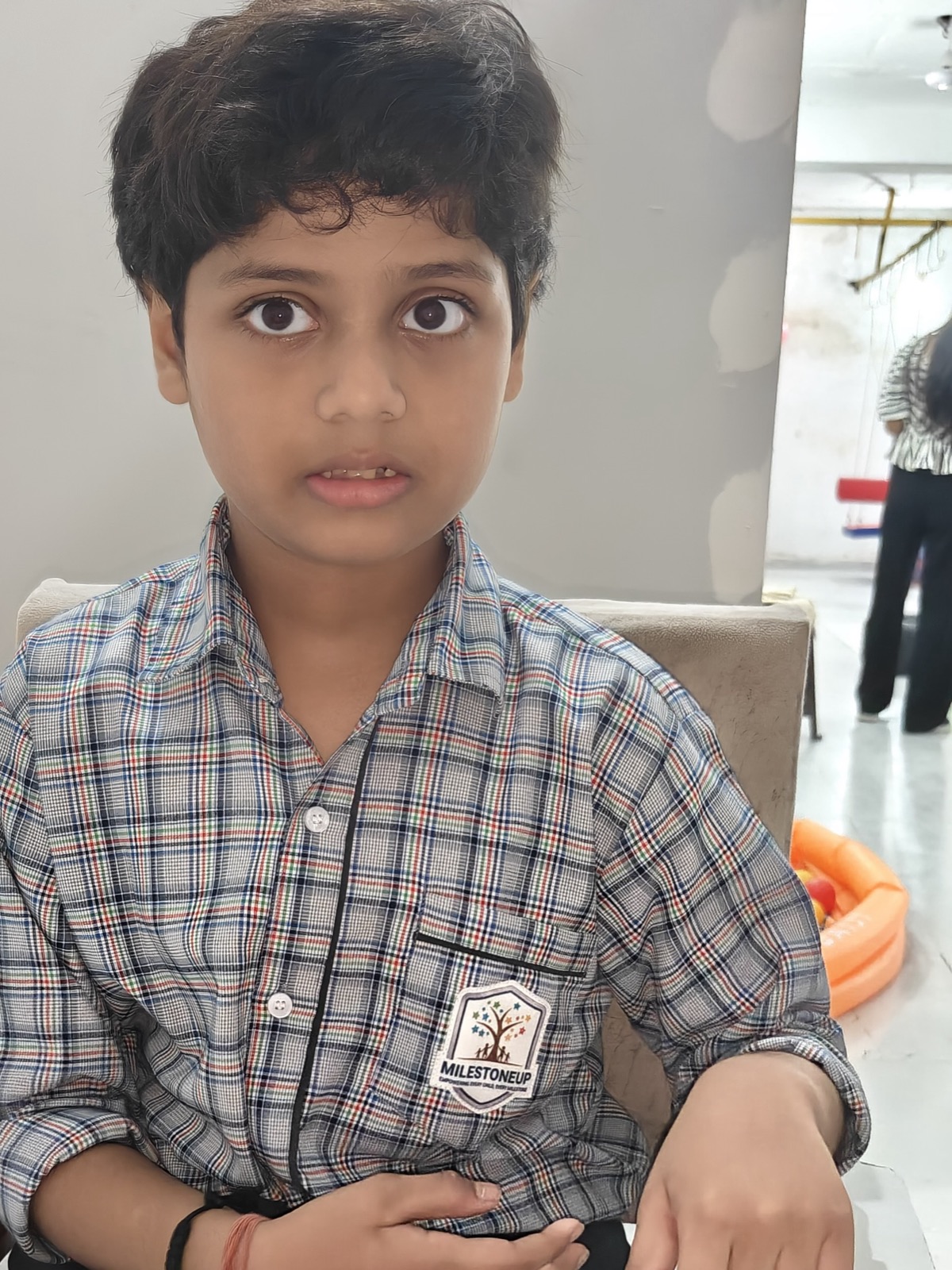 Children learning at Milestone Up Foundation