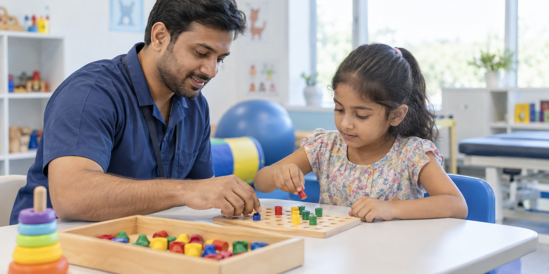 Occupational therapy session